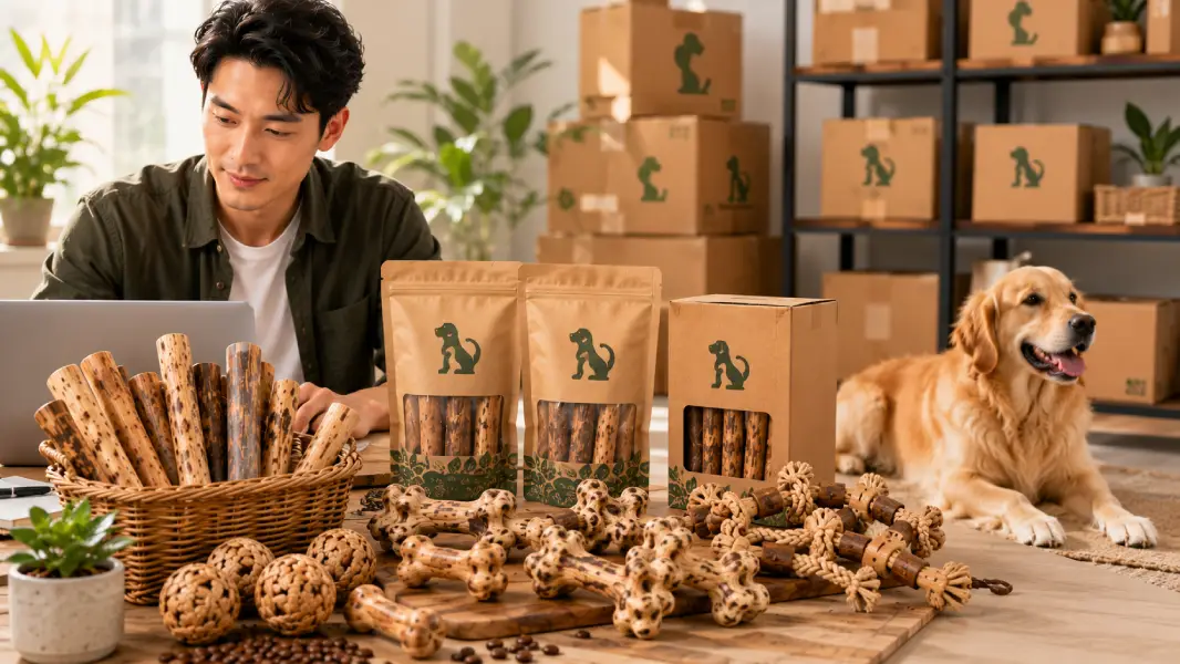 Coffee Wood Dog Chews Wholesale
