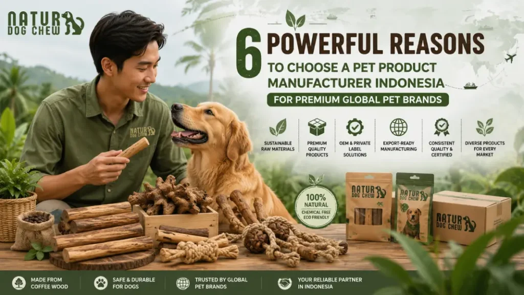Poster Pet Product Manufacturer Indonesia
