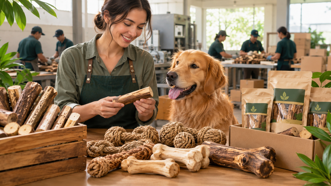 Coffee Wood Chew Factory