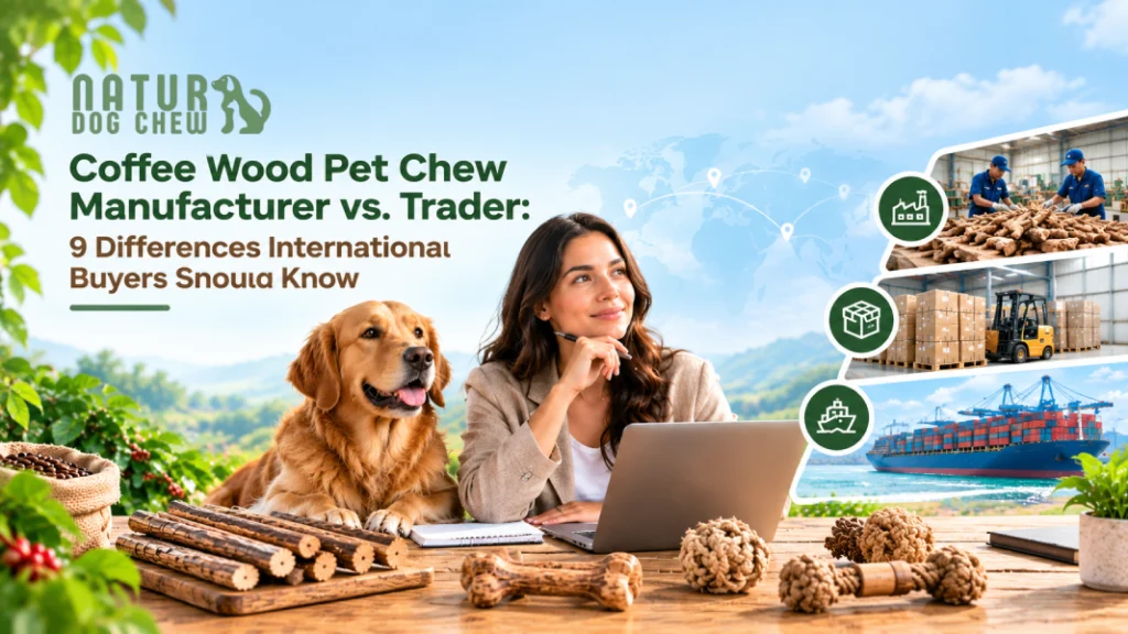 Poster Coffee Wood Pet Chew Manufacturer